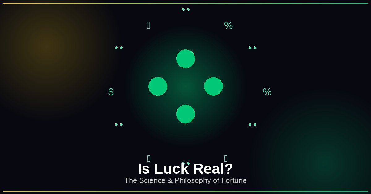 Abstract illustration of fortune and chance